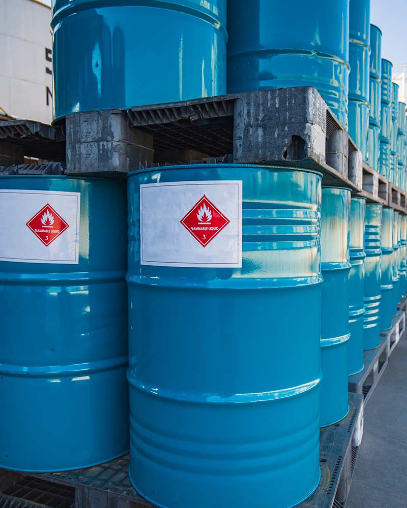 hazardous containers