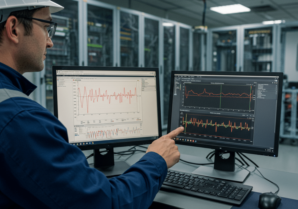 infrared scanning power quality analysis